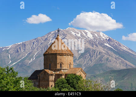 Armenische Kirche des Heiligen Kreuzes, Akdamar, Aghtamar, Akhtamar, Akdamar Adası, Van-See, Berg Çadır Dagi, Provinz Van Stockfoto