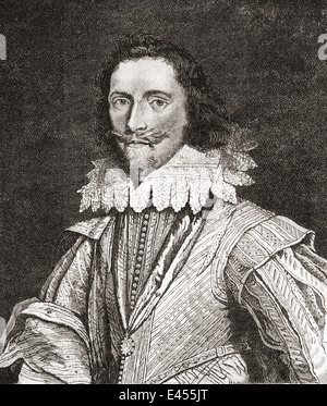 George Villiers, 1. Herzog von Buckingham, 1592 –1628. Favorit von König James i. von England. Stockfoto