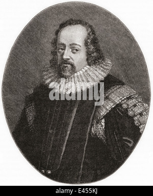 Francis Bacon, 1. Viscount St. Alban, 1561-1626. Englischer Philosoph, Staatsmann, Wissenschaftler, Juristen, Redner, Essayist, Autor. Stockfoto
