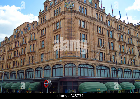 Harrods Kaufhaus, Knightsbridge, London, UK Stockfoto