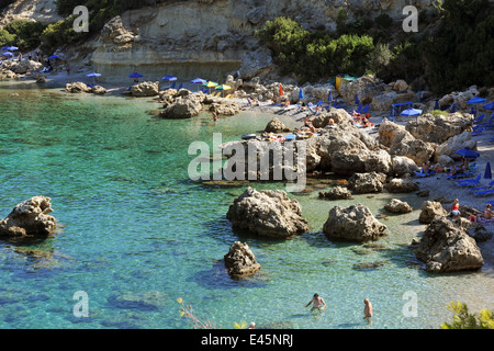 Griechenland, Rhodos, Bei Faliraki, Anthony Quinn Bay, Anthony-Quinn-Bucht Stockfoto