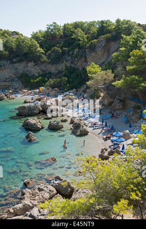 Griechenland, Rhodos, Bei Faliraki, Anthony Quinn Bay, Anthony-Quinn-Bucht Stockfoto