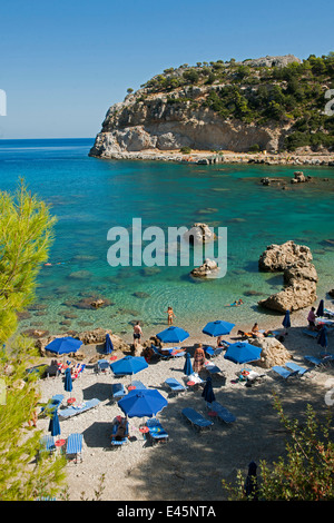 Griechenland, Rhodos, Bei Faliraki, Anthony Quinn Bay, Anthony-Quinn-Bucht Stockfoto