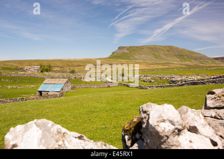 Penyghent in den Yorkshire Dales, UK. Stockfoto