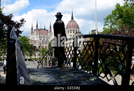 Ungarn Budapest Imre Nagy Denkmal Kossuth Lajos Quadrat Stockfoto