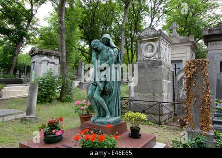 Père Lachaise Friedhof, Paris, Frankreich, Europa Stockfoto