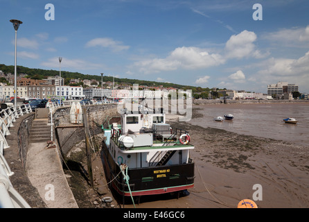 Weston Super Mare Hafen, North Somerset, England, Großbritannien Stockfoto