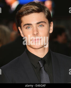 London, UK. 7. Oktober 2008. Jack Efron besucht die Premiere von High School Musical 3: Senior Year bei Empire Leicester Square. © Ferdaus Shamim/ZUMA Draht/Alamy Live-Nachrichten Stockfoto