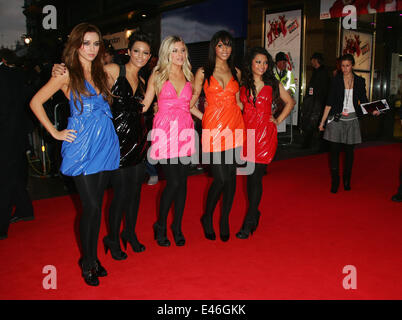 London, UK. 7. Oktober 2008. Samstags besuchen die Premiere von High School Musical 3: Senior Year bei Empire Leicester Square. © Ferdaus Shamim/ZUMA Draht/Alamy Live-Nachrichten Stockfoto