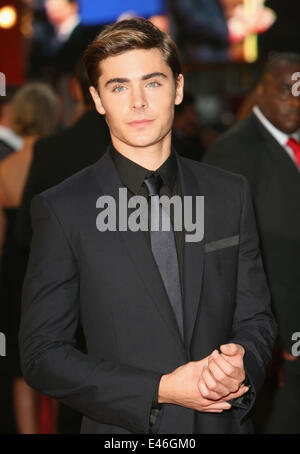 London, UK. 7. Oktober 2008. Jack Efron besucht die Premiere von High School Musical 3: Senior Year bei Empire Leicester Square. © Ferdaus Shamim/ZUMA Draht/Alamy Live-Nachrichten Stockfoto