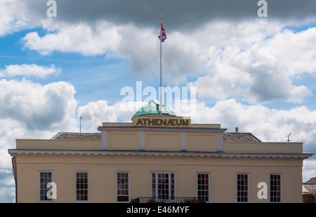 Bury St Edmunds Atheneaum im Stadtzentrum Stockfoto