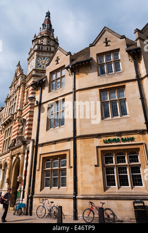 Lloyds Bank Gebäude in Cambridge, UK Stockfoto