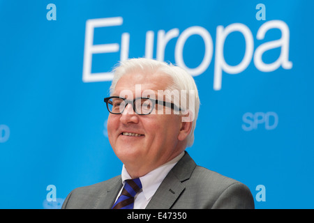 Berlin, Deutschland, der deutsche Außenminister Frank-Walter Steinmeier, SPD Stockfoto