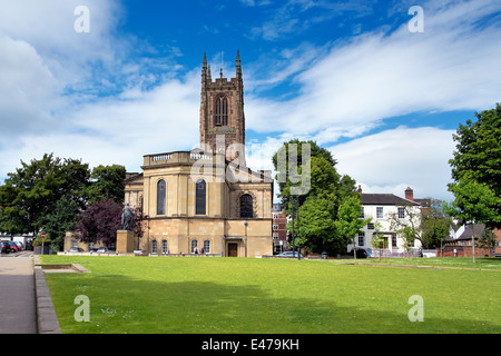 Derby Kathedrale Kirche aller Heiligen England UK Stockfoto