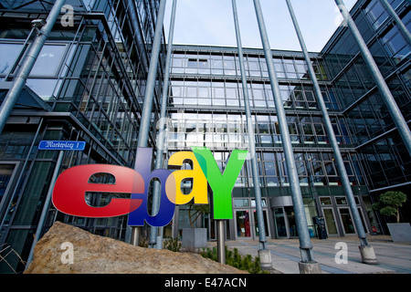 Hauptsitz von eBay Deutschland Stockfoto