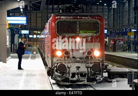 Bahnhof Stockfoto