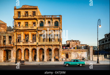 Am Malécon, Havanna, Kuba Stockfoto