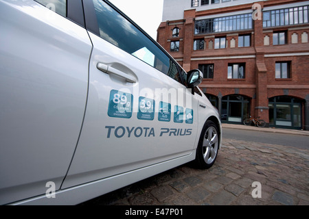 Toyota Prius Plug-in Hybrid-Technologie Stockfoto