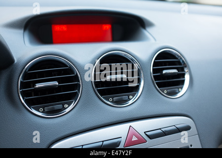 Klimaanlage im Auto Stockfoto