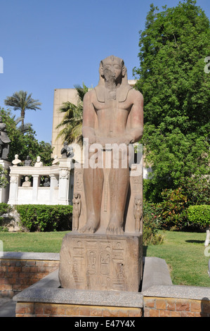 Ägyptische Museum in Kairo Stockfoto