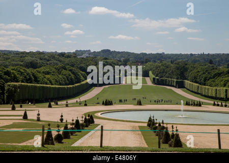 Sceaux Rinder Garten Stockfoto