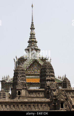 Modell von Ayutthaya, großer Palast, Bangkok, Thailand Stockfoto