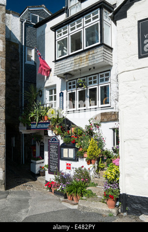 Ein malerisches Restaurant namens Hobblers in St Ives Cornwall Stockfoto