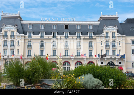 Grand Hotel Cabourg Normandie Frankreich Stockfoto