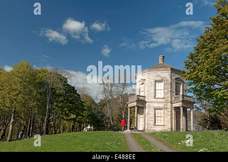 Blick auf den Tempel der Winde, Newtownards, County Down, Nordirland, Vereinigtes Königreich. Stockfoto