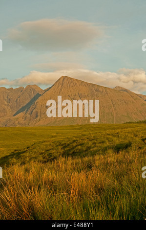 Die Cullins von Glen spröde Stockfoto