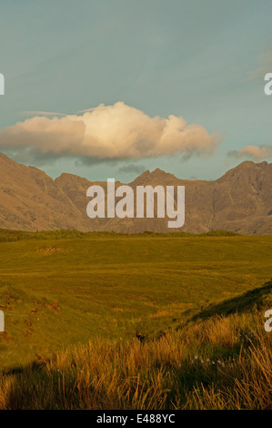 Die Cullins von Glen spröde Stockfoto