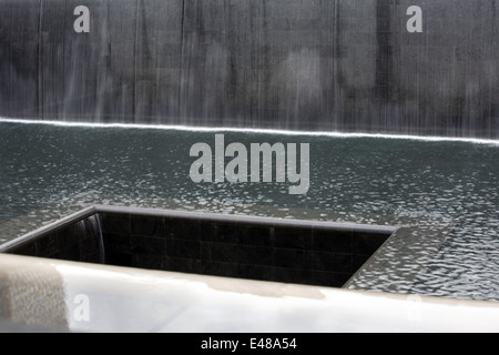 9/11 Memorial im World Trade Center, Ground Zero, New York Stockfoto