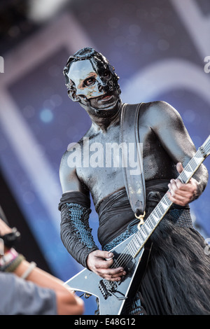 Limp Bizkit Höchstleistungen live Pinkpop Festival 2014 in Niederlande © Roberto Finizio/Alamy Live News Stockfoto