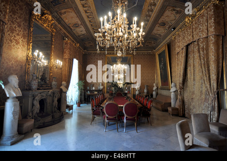 Palazzo Pretorio, der Palazzo Delle Sizilianer, Rathaus, Palermo, Sizilien, Italien, Europa Stockfoto