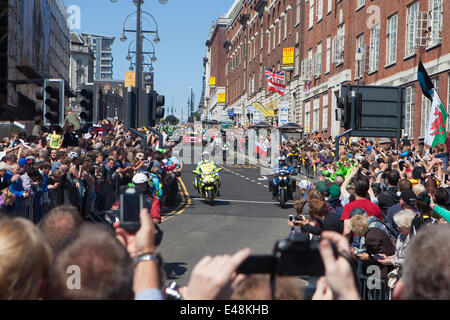 Tour de France, Le Grand abzuweichen, Leeds, UK Stockfoto