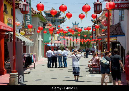 Chinatown in der Innenstadt von Los Angeles, Kalifornien Stockfoto