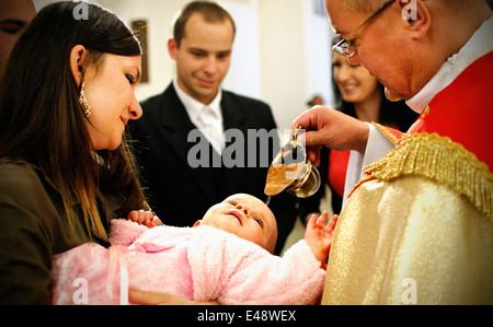 Babtizm Zeremonie Stockfoto