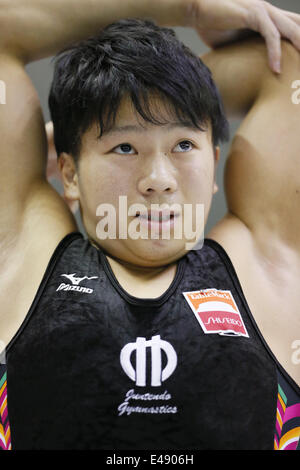 Shogo Nonomura, 5. Juli 2014 - Kunstturnen: 68. All Japan Kunstturnen Apparat Championship, Herren Pauschenpferd in Chiba Port Arena, Chiba, Japan. (Foto von Yusuke Nakanishi/AFLO SPORT) [1090] Stockfoto