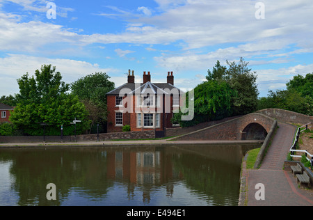 Fazeley Junction, Warwickshire, West Midlands, Vereinigtes Königreich Stockfoto