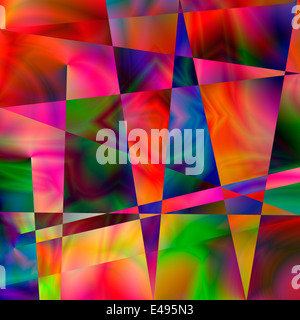 abstrakte farbige Hintergrund Stockfoto
