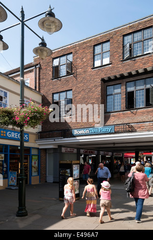 Old George Einkaufszentrum in der Stadt von Salisbury, Wiltshire, Vereinigtes Königreich. Stockfoto