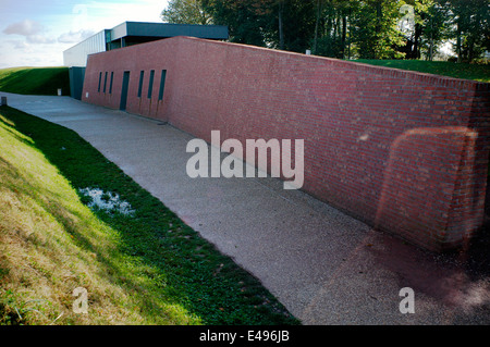 THIEPVAL, FRANKREICH-COMMONWEALTH WAR GRAVES-SOMME-FRANCE. GEDENKSTÄTTE UND MUSEUM SHOP. FOTO: JONATHAN EASTLAND/AJAX Stockfoto