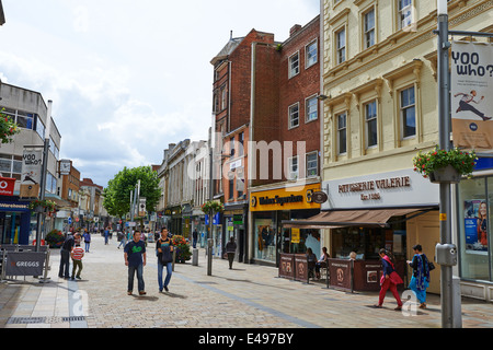 Dudley Street Wolverhampton West Midlands UK Stockfoto