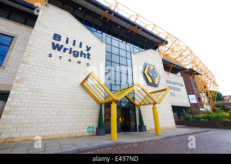 Molineux Stadium Waterloo Road Wolverhampton West Midlands UK Stockfoto