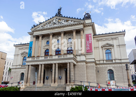 Die Prager Staatsoper Tschechische Republik Stockfoto