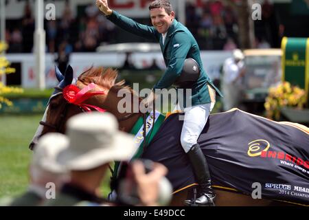 Calgary, Alberta, Kanada, 6. Juli 2014. Calgary, Alberta, Kanada, 6. Juli 2014.  © Nicolae Mihesan/Alamy Live News Bildnachweis: Nicolae Mihesan/Alamy Live-Nachrichten Stockfoto