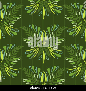 Florale Muster. Nahtlose Muster. Gerasterte Kopie Stockfoto