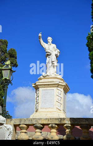 Statue des heiligen Paulus, St. Paul's Church, Rabat ( IR-Rabat), Western District, Republik Malta Stockfoto