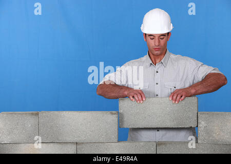 Einen letzten Brise Block. Stockfoto