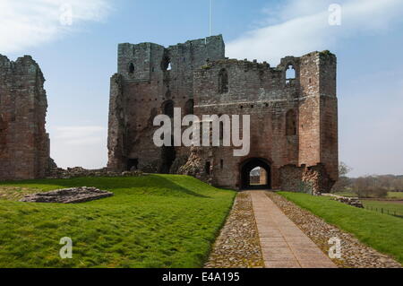 Das 13. Jahrhundert Brougham Castle, Penrith, Cumbria, England, United Kiingdom, Europa Stockfoto